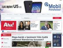 Tablet Screenshot of ahaonline.cz